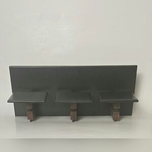 Modern Black Wall Shelf